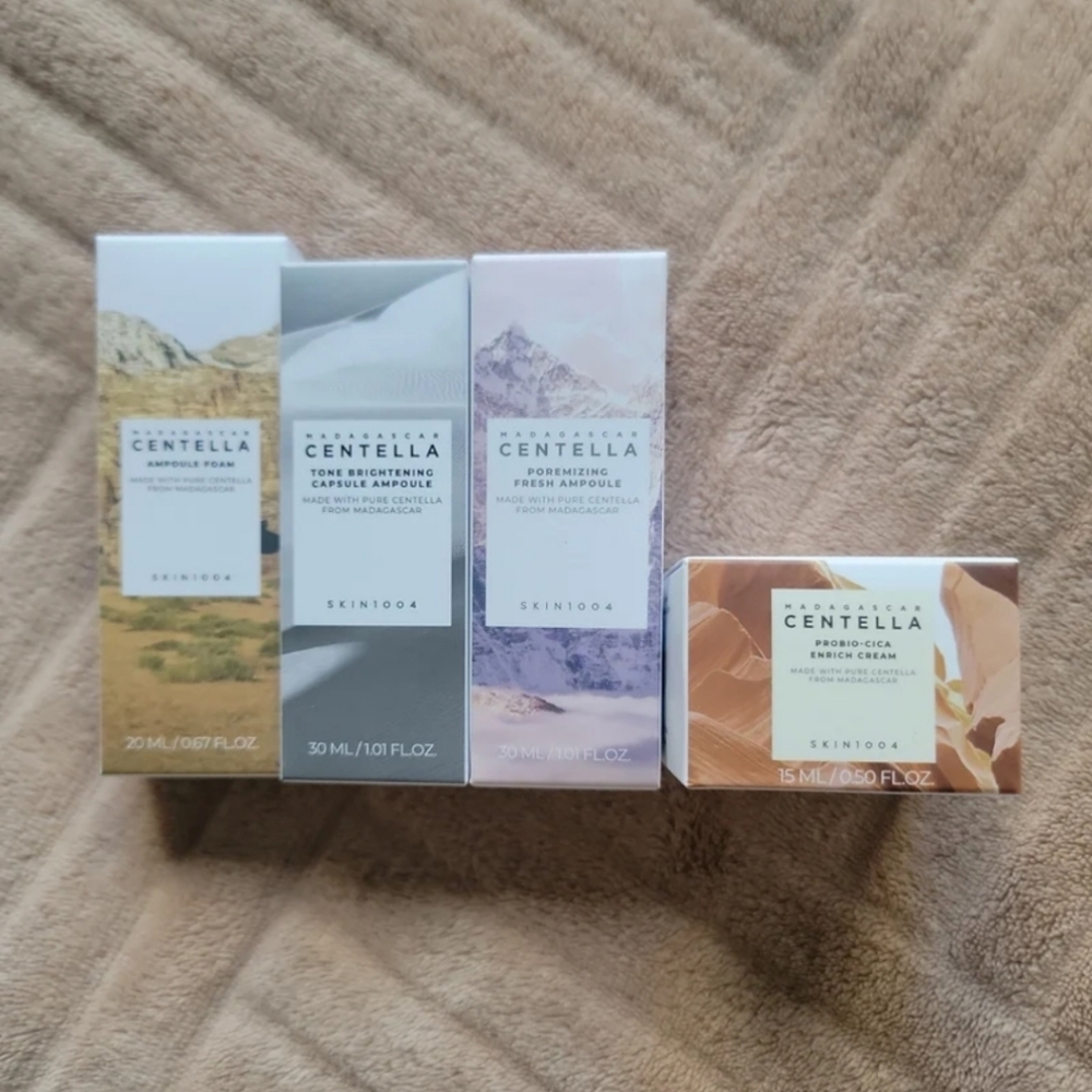 Skin1004 Madagascar Centella Travel Kit 4 Piece Set NIB